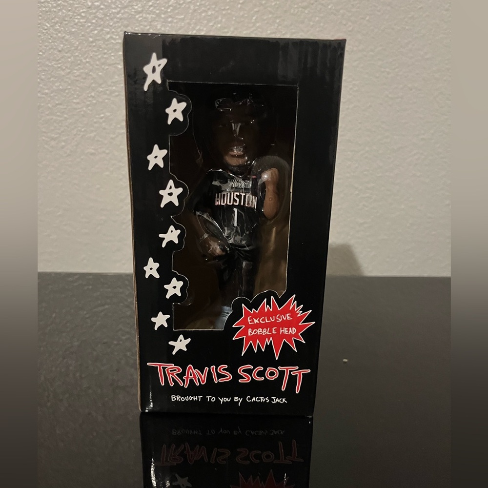 Travis Scott x Houston Rockets Bobblehead